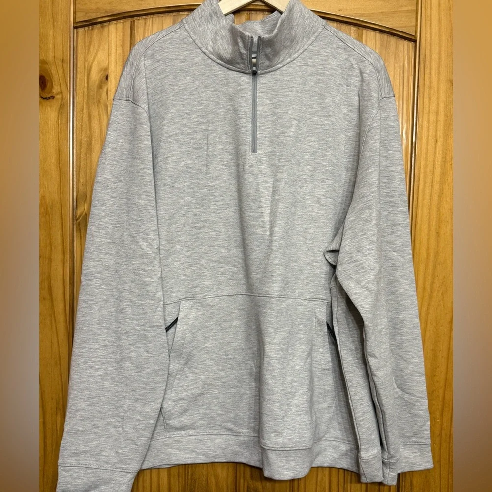 All in Motion Gray Quarter-Zip Pullover - Size Small and XXL - Picture 1 of 5